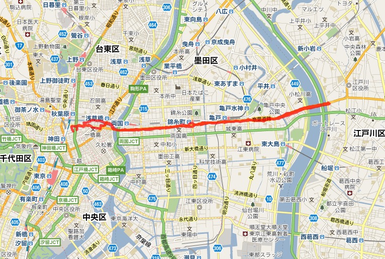 墨田川 荒川横断 山口県 総合ビルメンテナンス ビークルーエッセのブログ 墨田川 荒川横断 山口県 総合ビルメンテナンス ビークルーエッセのブログ